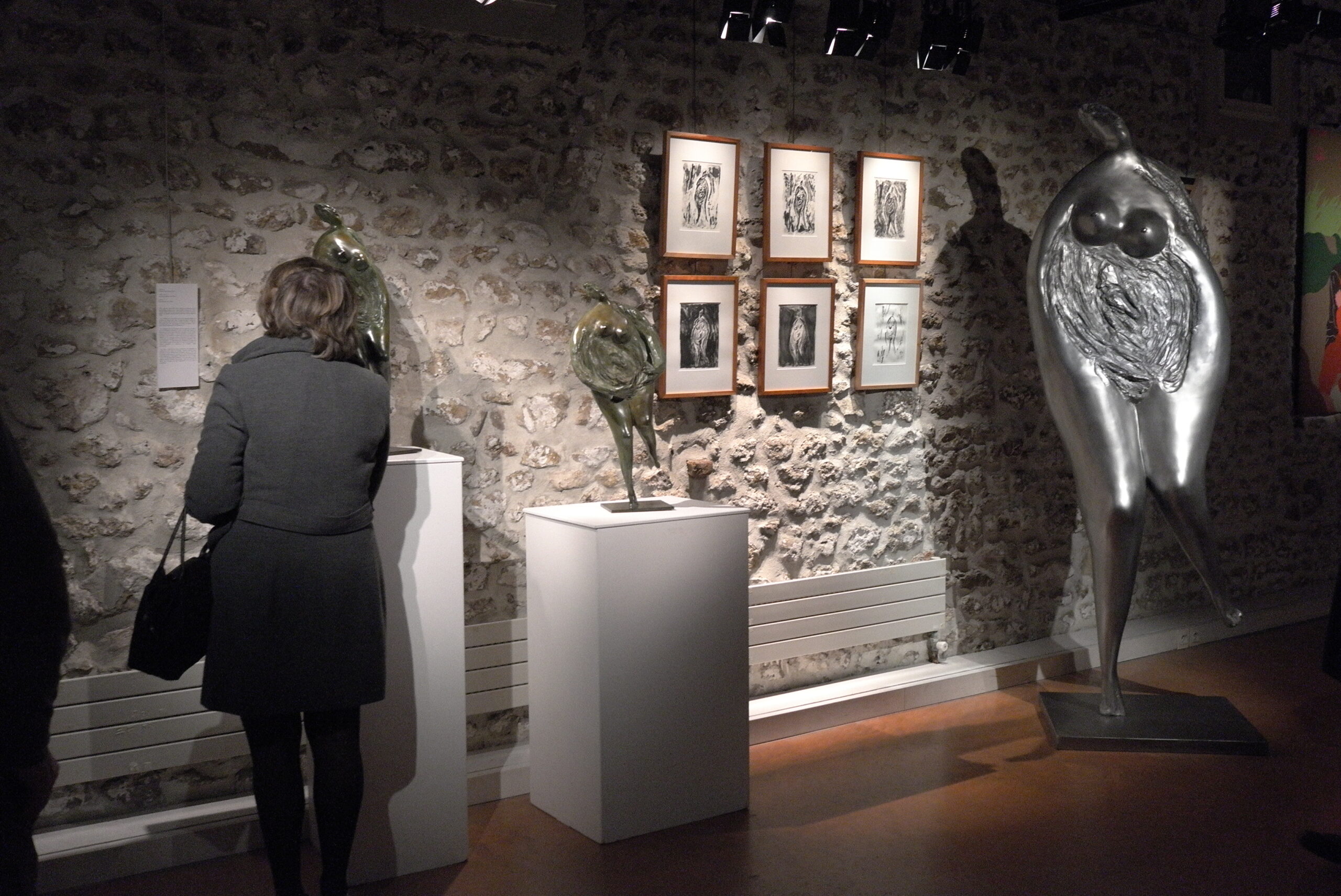Exhibition at the Gallery « Ferme du Mousseau », 2014.