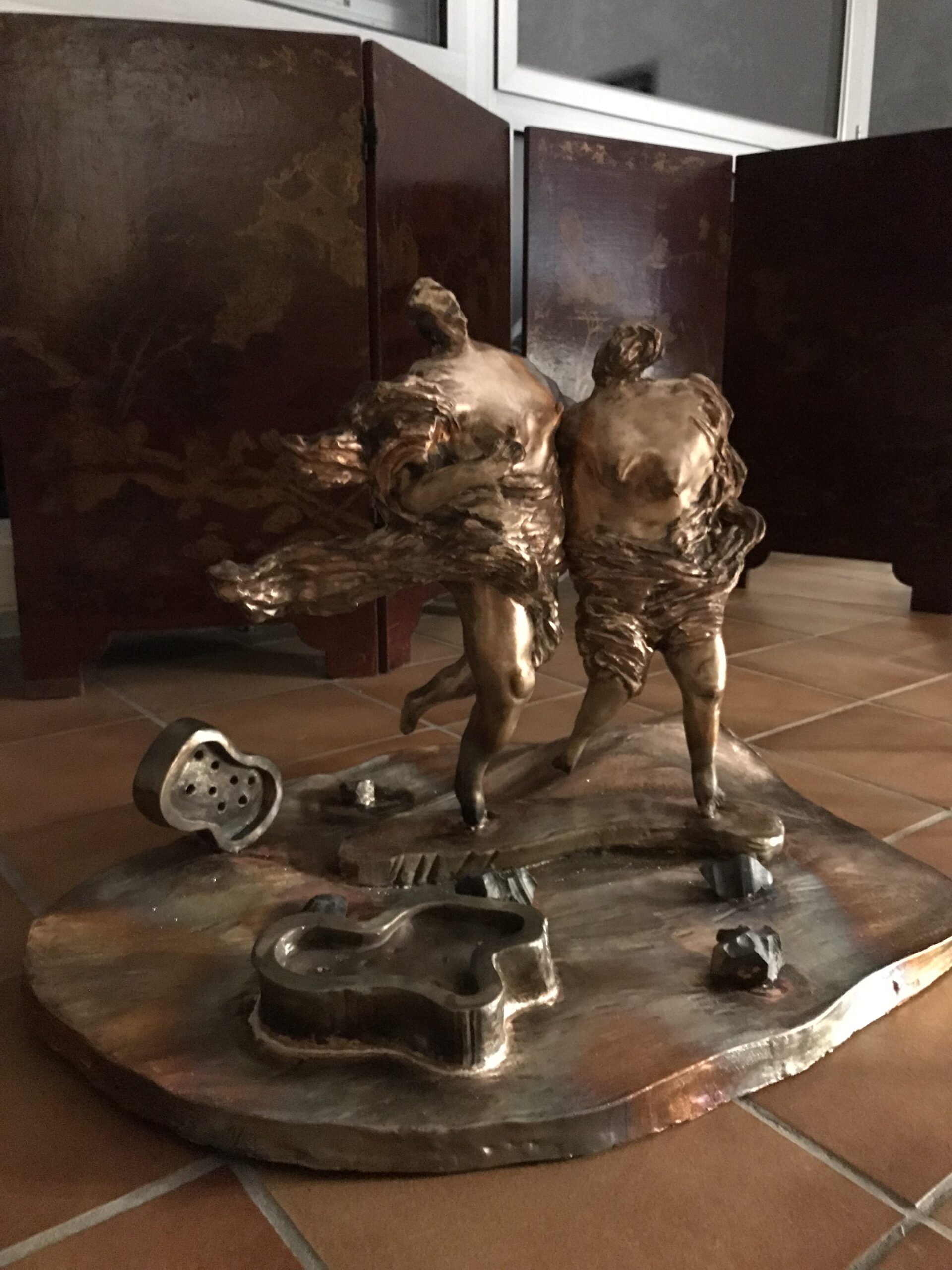 Series « Expo de poche » © jm fichot/adagp La Grèce,  2024-2025. Scène 11