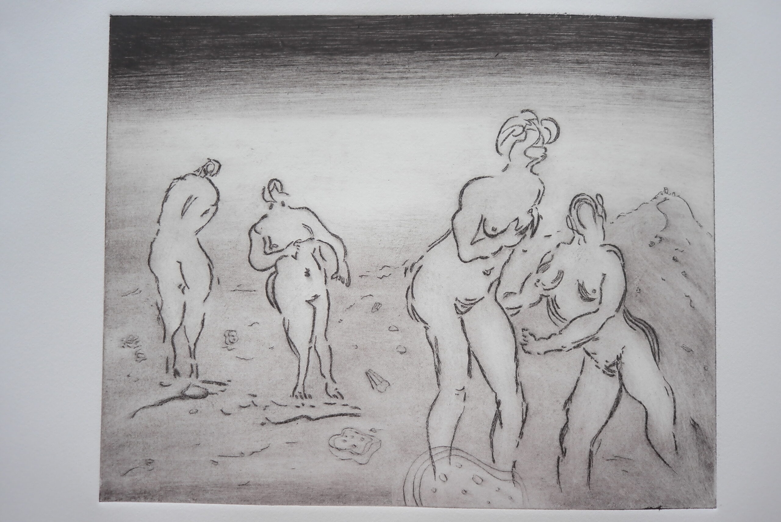 Gravure en taille douce, 2024.