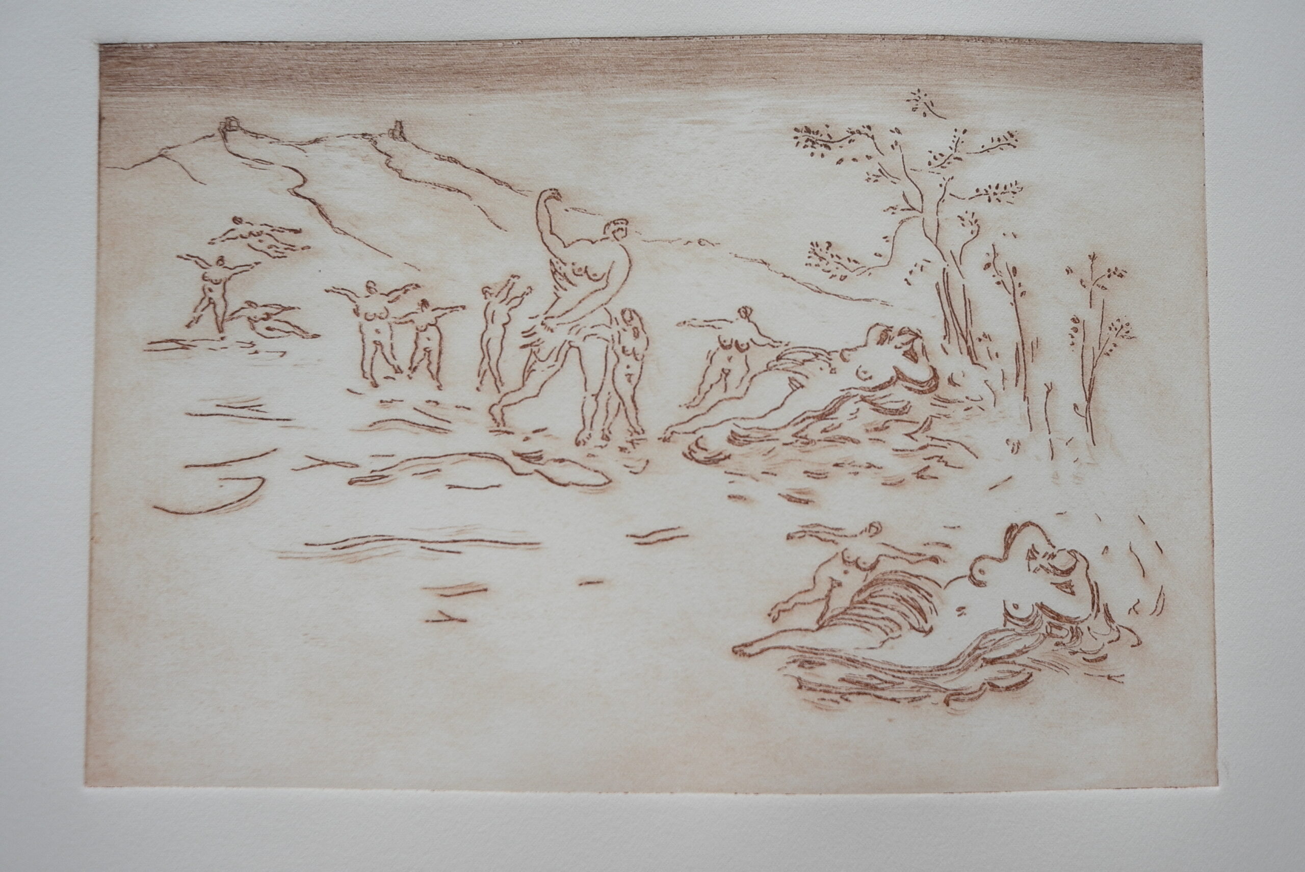 Gravure en taille douce, 2024.