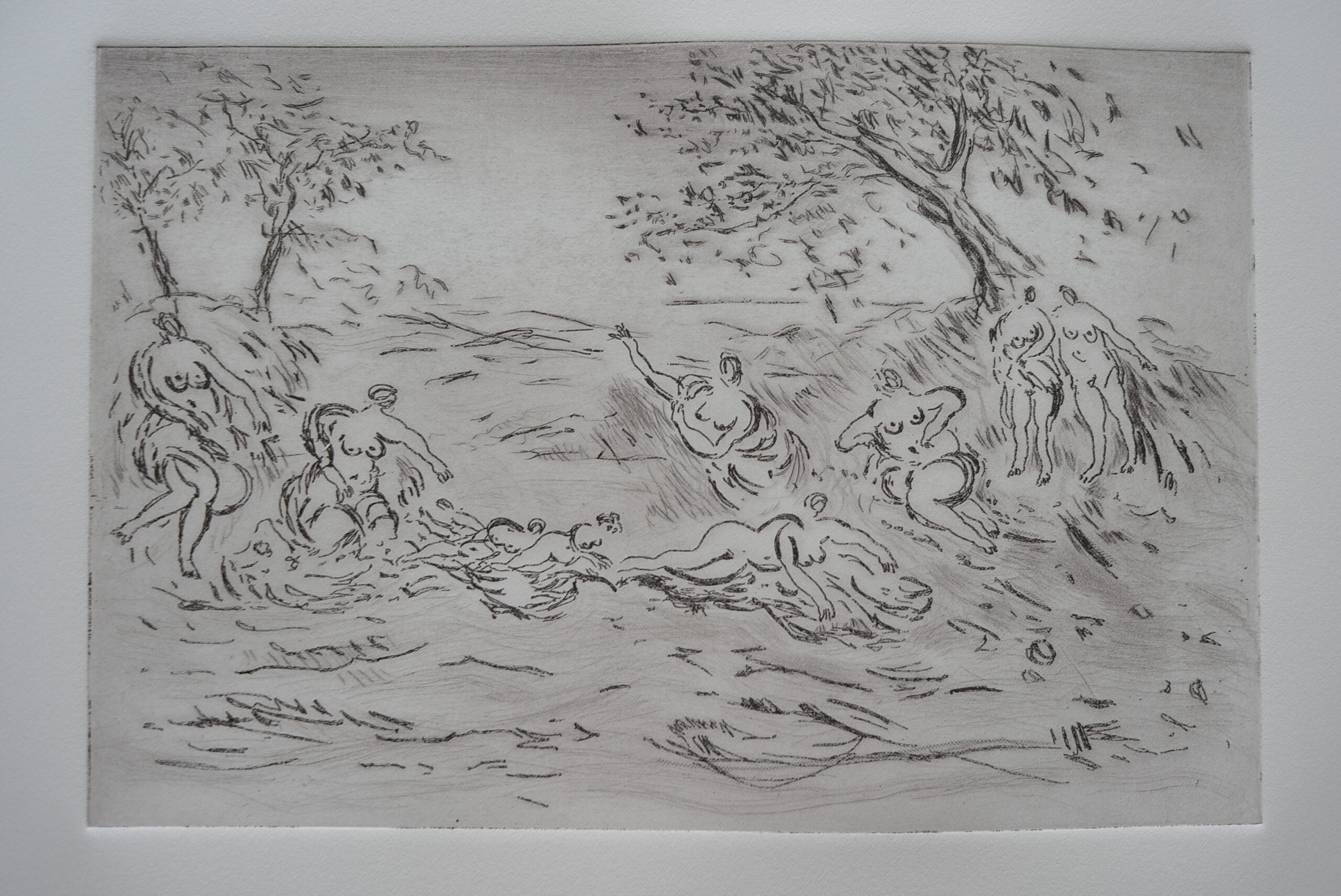 Gravure en taille douce, 2024.