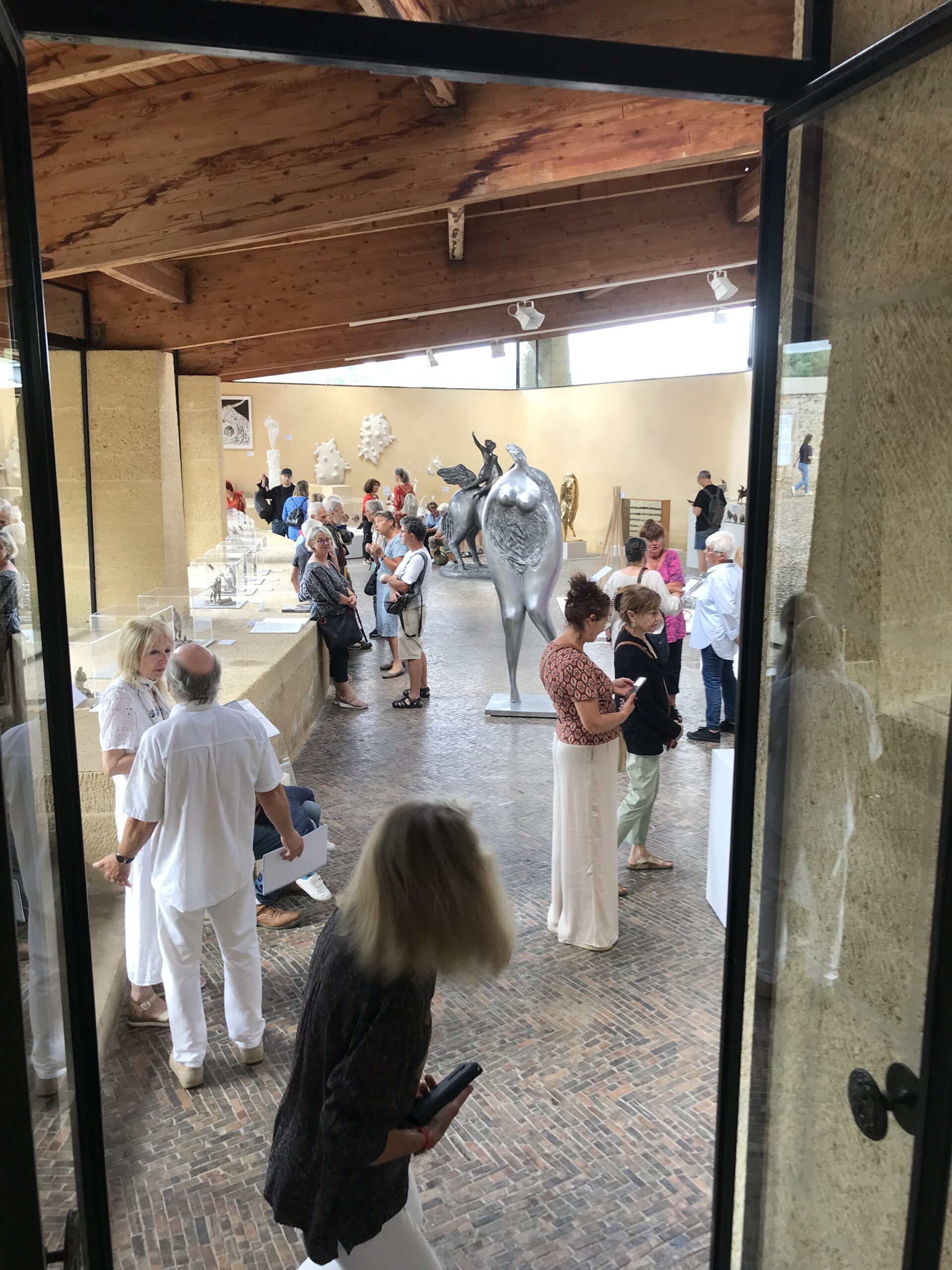 Fichot sculptures “Paroles et regards de l’artiste”