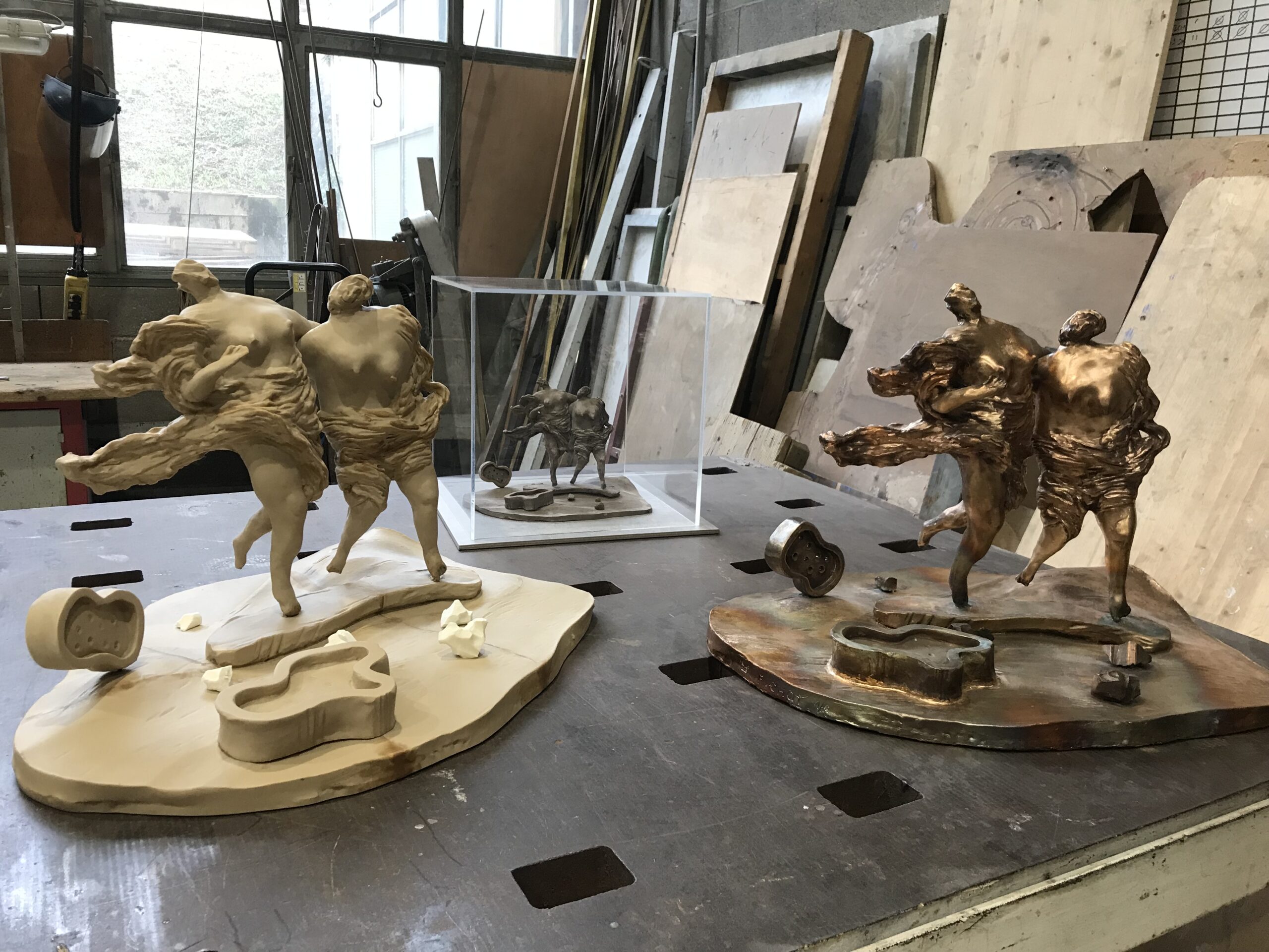 Journées Euopéennes des métiers d&rsquo;art, fonderie de Coubertin, 2026.  © jm fichot/adagp