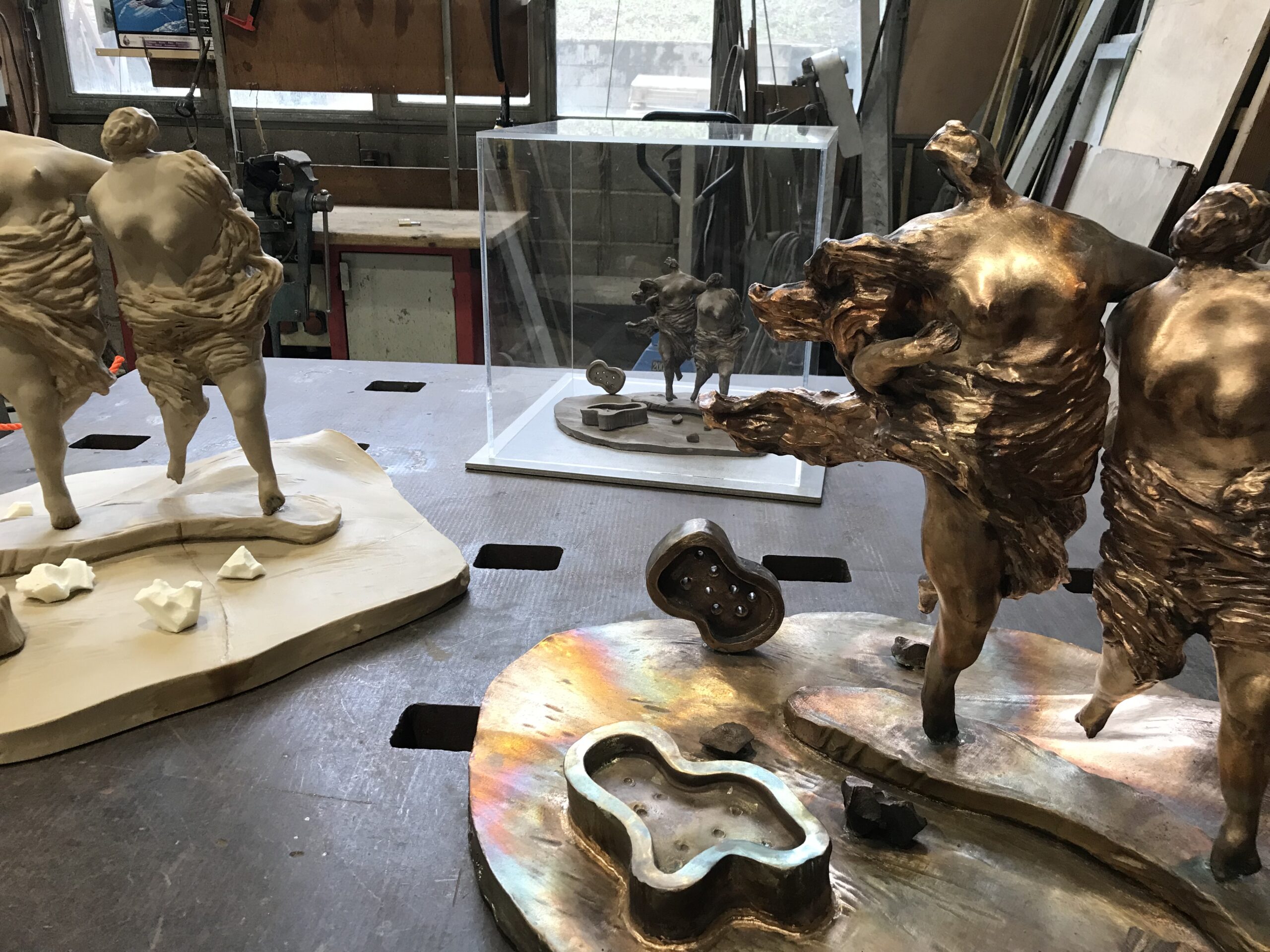 Journées Euopéennes des métiers d&rsquo;art, fonderie de Coubertin, 2026.  © jm fichot/adagp